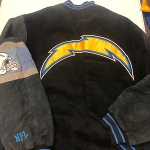 San diego chargers varsity jacket